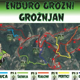 Mapa Enduro Grožnjan 2015