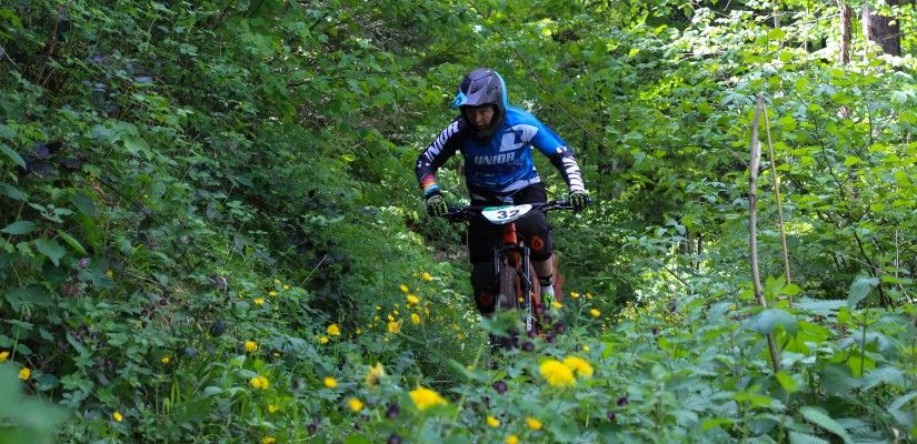 Tanja Žakelj likes to be on her enduro bike