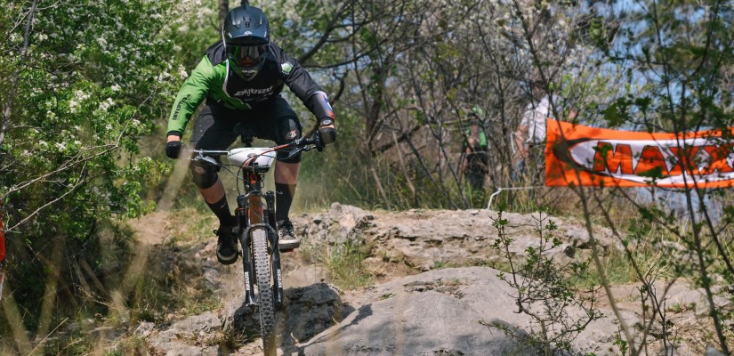 Peter Mlinar during Maxxis Super Stage which was held on Enduro 3 Camini. Maxxis Super Stage will be held on some selected races in this season. Next on on Black Hole Enduro and the last one in Grožnjan.